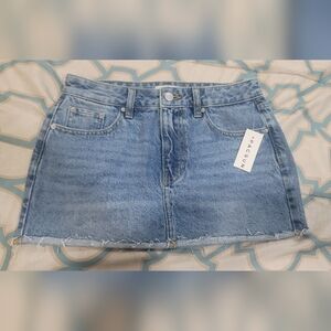 PacSun Blue Mini Skirt Casual Night Out